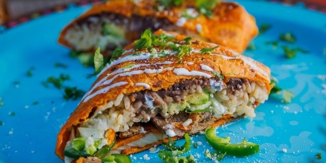 Birria Beef Burrito.