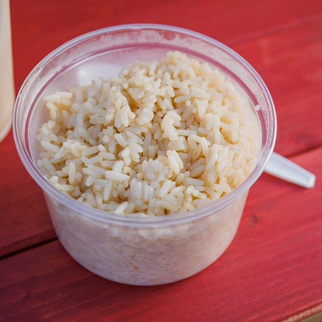 White Steamed Seasoned Rice 1 lb.