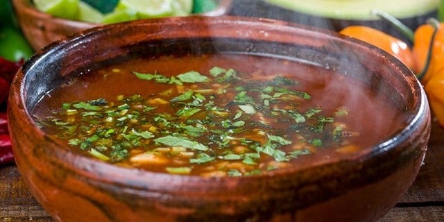 Birria Beef Consomé.