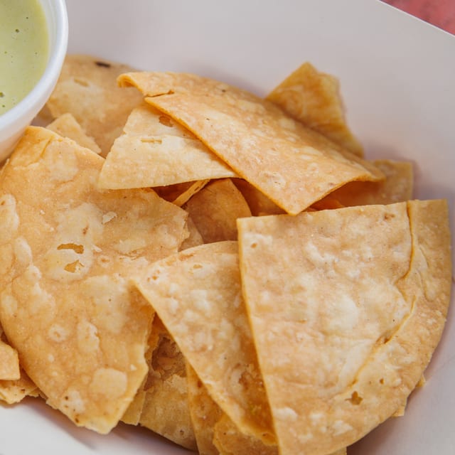 In House Tortilla Chips.
