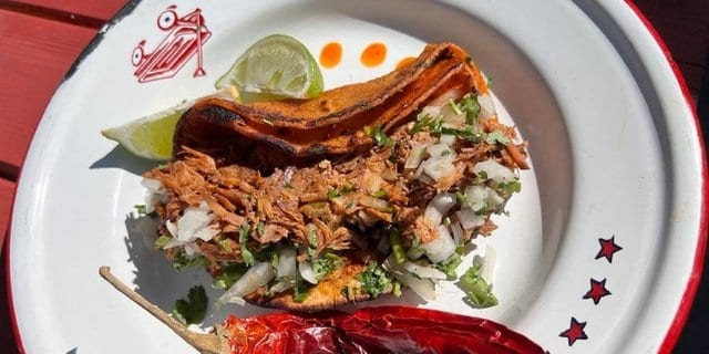 Birria Beef Taco.