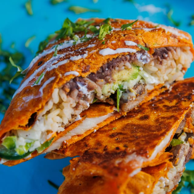 Al Pastor Burrito.