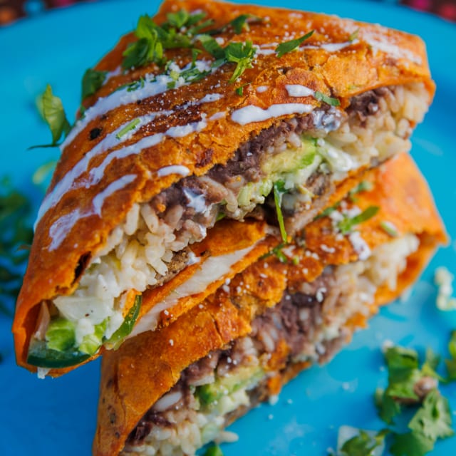 Chicken Tinga Burrito.