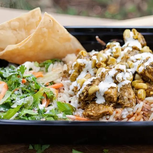 Poblano Chicken Bowl.