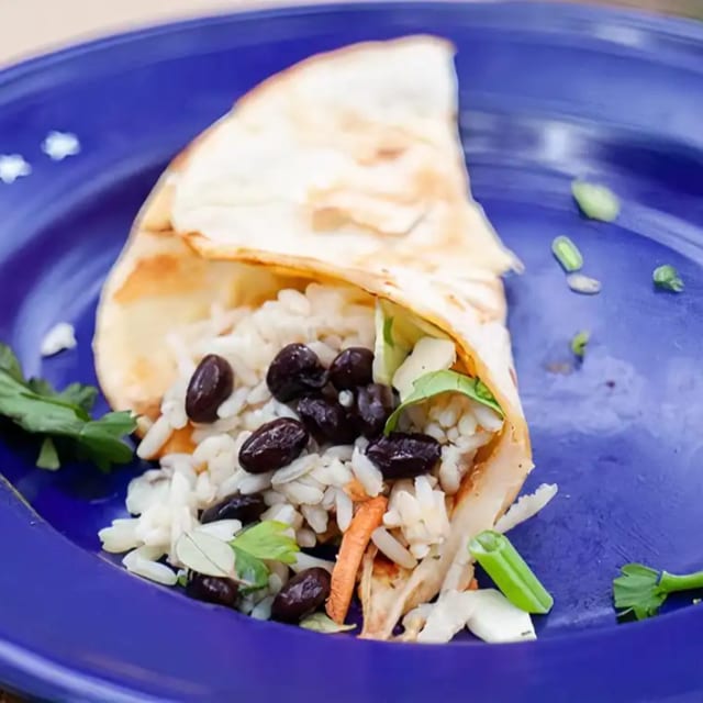 Vegetarian Quesataco.